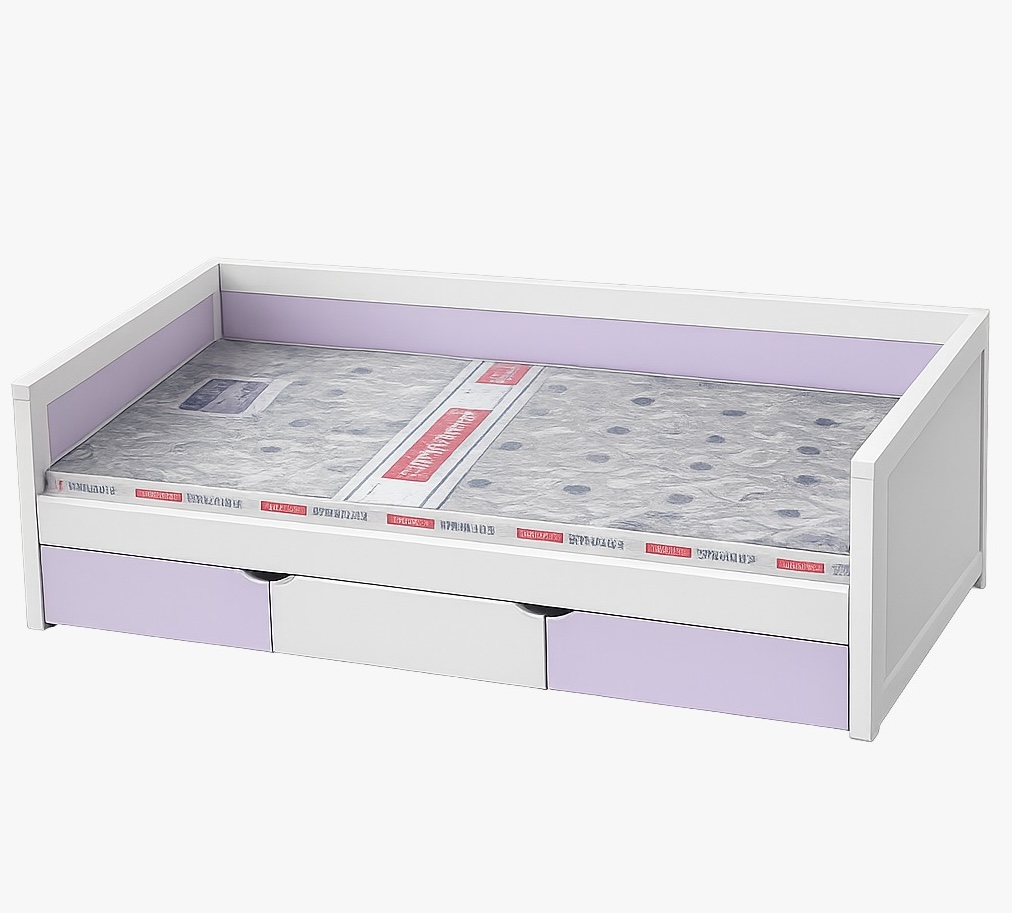 Children's Bed with Storage Drawers